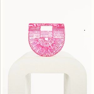 Cult Gaia Pink Ark Bag